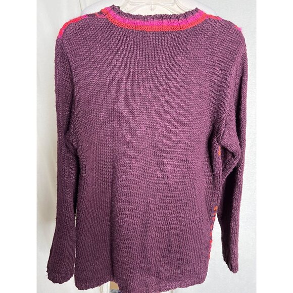 Carol Little Knit Wear Small Colorful Sweater With Fish Y2K Comfortable - Picture 6 of 9